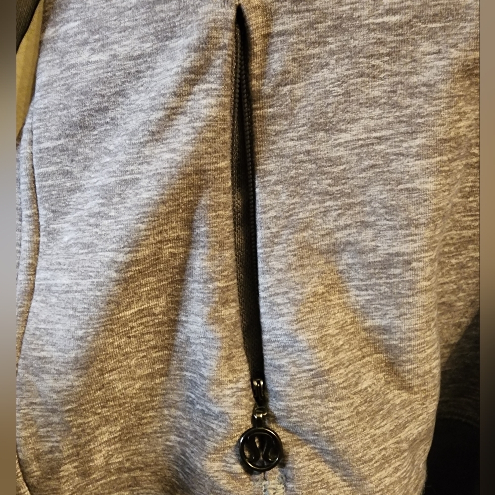 Lululemon Bhakti Double Zipper Yoga Jacket in Heather Slate Gray Women's Size 4 - Picture 10 of 13